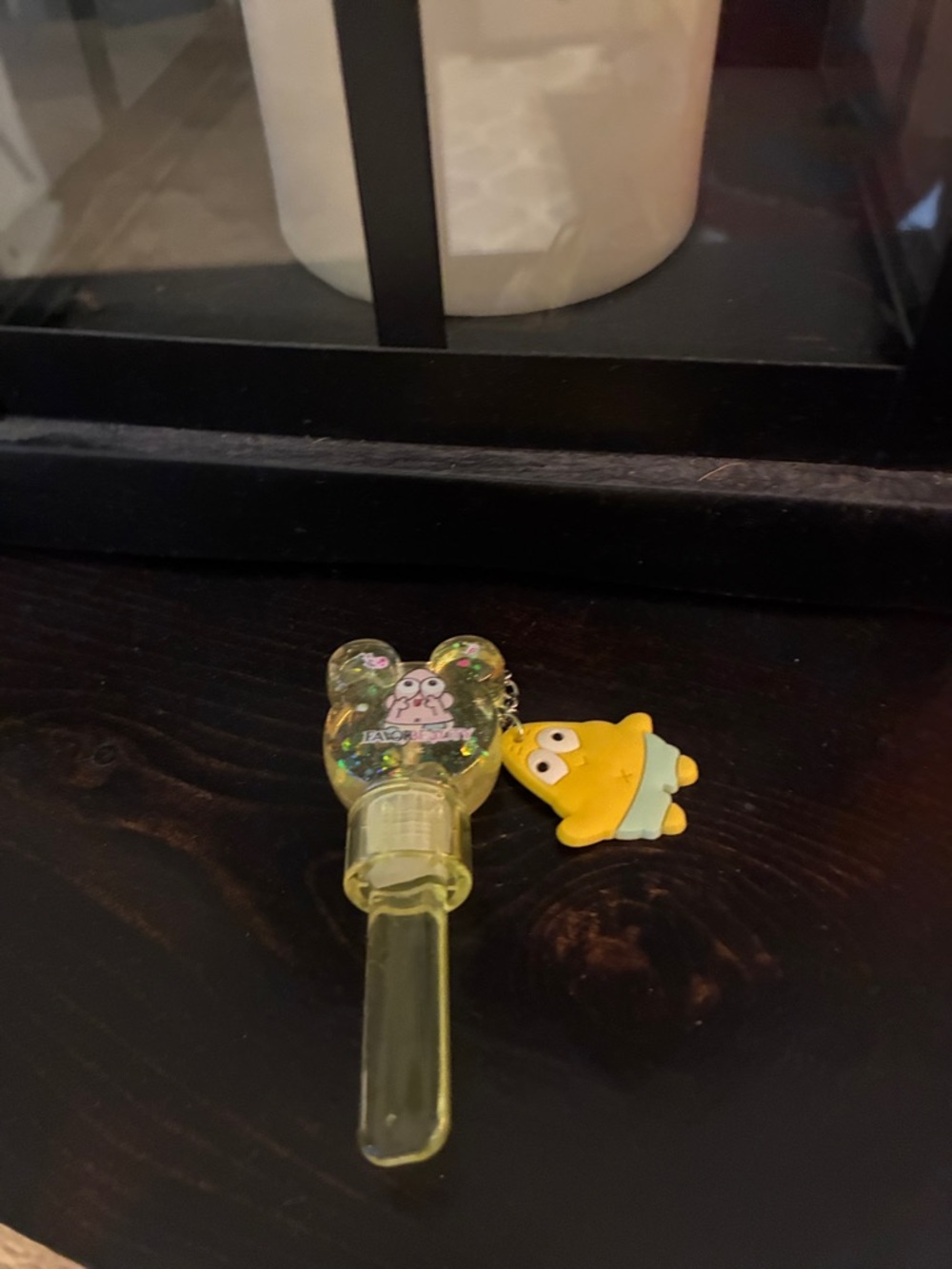 Yellow Fish Aquarium Feeding Dropper with Cute Charm